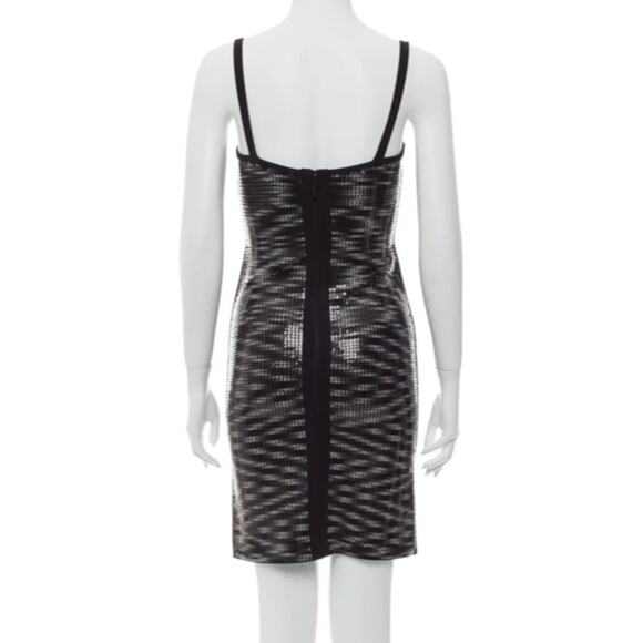 Herve leger Katherine sequin bodycon dress Sz XS - Picture 5 of 12
